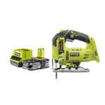 Pack ryobi scie sauteuse pendulaire 18v one + r18js - 0 - 1 batterie 2. 5ah - 1 chargeur rapide rc18120 ...