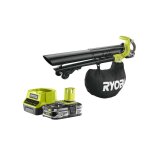 Pack ryobi souffleur aspiro - broyeur 18v one + brushless obv18 - 1 batterie 2. 5ah - 1 chargeur rapide ...