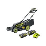 Pack ryobi tondeuse 36v lithiumplus brushless ry36lmx51a - 2 batteries 36v lithiumplus 4. 0ah - 6. 0ah ...