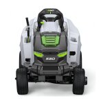 Pack tondeuse autoport�e sur batteries ego, lames 98cm, bac arri�re 300l et mulching, 5 batteries 10ah ...