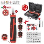 Pack tournevis sans fil emonster 6nm + 26 embouts 1 / 4  - 515. 6550 ks tools
