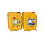Pack traitement et protection toiture sika - sikagard - 127 stop tout en 1 5l - sikagard - 223 protecteur ...