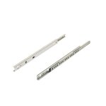 Paire de coulisses � billes ka 1730 hettich - rainure 17 mm - l. 350 mm - acier zingu� - pour tiroir ...