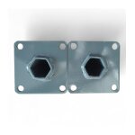 Paire de moyeux hexagonaux 32 mm pour motoculteurs toutes marques daewoo daacc - 250