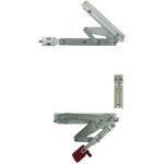 Paire de paumelles invisibles pour ouvrant � la fran�aise - droite fapim