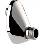 Paire de raccords excentr�s de 45 mm avec rosaces - m15x21 - m20x27 - laiton riquier