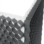Palette de 33 stabilisateurs de graviers (63, 36 m) - gris - 120 x 160 x 3 cm gris - yeed