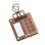 Palette portable, palette de peinture de voyage, mini carnet de croquis aquarelle, avec clip en métal, ... Palette portable, palette de peinture de voyage, mini carnet de croquis aquarelle, avec clip en métal, ...