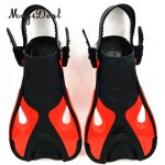 Palmes de natation  talon ouvert pour enfants, palmes de plonge en apne rglables, sports aquatiques, ...