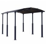 Palram - carport 18. 2m gris anthracite 705913