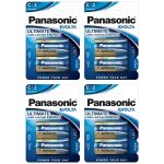 Panasonic lot de 4 blisters de 2 piles evolta baby c lr 14
