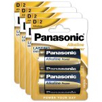 Panasonic lot de 4 lots de 2 piles alcaline power lr20 / d (mono) 1, 5 v