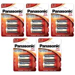 Panasonic lot de 5 blisters de 2 piles pro power gold lr14 / c / baby - 1, 5v Panasonic lot de 5 blisters de 2 piles pro power gold lr14 / c / baby - 1, 5v