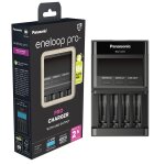 Panasonic eneloop pro chargeur lcd bq - cc65 erp sortie usb ni - mh aa / aaa sans piles