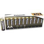 Panasonic pack 20 piles alcalines everyday power silver aa lr6
