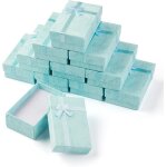 Pandahall lot de 18 boîtes a bijoux carrées en carton blanc effet marbre pour bagues, bijoux, 9, 1 x ... Pandahall lot de 18 boîtes a bijoux carrées en carton blanc effet marbre pour bagues, bijoux, 9, 1 x ...