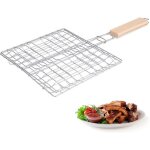 Panier de barbecue, panier a rtir a poisson, panier grille pour barbecue, accessoires inoxydables panier ...