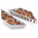 Panier � charbon, char - basket en acier inoxydable, paniers � charbon pour weber barbecue � charbon ...
