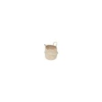 Panier compactor pliable belly blanc et naturel m