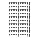 Paniers d'engrais pour bonsa avec couvercle, 100 pices, paniers portables en maille pour plantes en ...