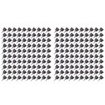 Panier d'engrais de croissance 200 pices, botier de fournitures de jardinage, couverture portable succulente ...
