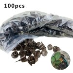 Paniers d'engrais pour plantes avec couvercle, 100 pices / paquet, orchides, culture parcs, racines, ...