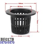 Paniers hydroponiques noirs, 50 pièces, eponge de jardin, légumes, panier de culture hydroponique sans ... Paniers hydroponiques noirs, 50 pièces, eponge de jardin, légumes, panier de culture hydroponique sans ...