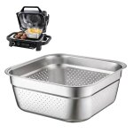 Panier a lgumes en acier inoxydable 304 pour gril extrieur og701, lavable au lave - vaisselle, rsistant ...