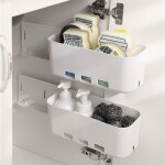 Paniers de rangement multifonctions a suspendre, meuble de cuisine a tirer, tiroir rétractable, pot a ... Paniers de rangement multifonctions a suspendre, meuble de cuisine a tirer, tiroir rétractable, pot a ...