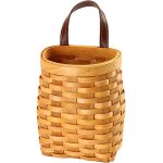 Panier de rangement tissé suspendu, panier de fleurs en rotin en osier fait à la main, cintre de pots ... Panier de rangement tissé suspendu, panier de fleurs en rotin en osier fait à la main, cintre de pots ...