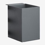 Panier a ustensiles 15x10 cm pour cuisine modulaire ext�rieure en acier savona gris graphite