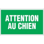 Panneau  attention au chien