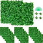 Panneaux de buis artificiels - vevor - haie artificielle panneaux muraux de haie de buis uv 48pcs 10 x10 ... Panneaux de buis artificiels - vevor - haie artificielle panneaux muraux de haie de buis uv 48pcs 10 x10 ...