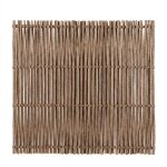 Panneau cloture noisetier en tressage vertical - hauteur 100 x largeur 150 cm