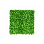 Panneau d�coratif de feuillage synth�tique vertical lauro - vert - 1 x 1 m