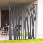 Panneau dcoratif universel 160 x 60 cm kos gris