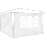 Panneau lat�ral de pavillon de jardin de 3 x 3 m lot de 2 parois fen�tres protection pluie vent soleil ...