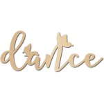 Panneau de lettres en bois découpé au laser de danse, décoration murale en forme de papillon, panneaux ... Panneau de lettres en bois découpé au laser de danse, décoration murale en forme de papillon, panneaux ...