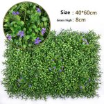 Panneau mural de plantes artificielles de pelouse en plastique carré, haie de buis, vert, décor pour ... Panneau mural de plantes artificielles de pelouse en plastique carré, haie de buis, vert, décor pour ...