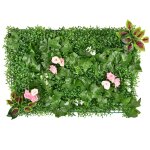 Panneau mural vert avec plantes artificielles, modle gazon 40 x 60, tapis de pelouse, dcoration pour ...