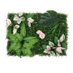 Panneau mural vert avec plantes artificielles, modèle gazon 40 x 60, tapis de pelouse, décoration pour ... Panneau mural vert avec plantes artificielles, modèle gazon 40 x 60, tapis de pelouse, décoration pour ...