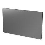 Panneaux rayonnant en verre miroir lcd 1500w - cayenne