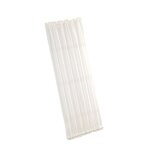 Panneau de rideau en verre blanc pour porte franaise, pour patio, 25x72