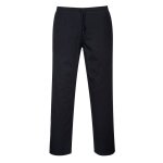 Pantalon de cuisine portwest drawsting noir s Pantalon de cuisine portwest drawsting noir s