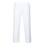 Pantalon de cuisine taille élastiquée portwest blanc xl Pantalon de cuisine taille élastiquée portwest blanc xl