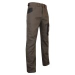 Pantalon de paysagiste lma terreau taupe / noir 46