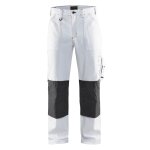 Pantalon de peintre blaklader 100% coton blanc / gris 46