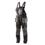 Pantalon de travail à bavette, salopette, modèle hd, taille m / 50, neo Pantalon de travail à bavette, salopette, modèle hd, taille m / 50, neo