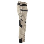Pantalon de travail blaklader artisan bas amovibles noir 48