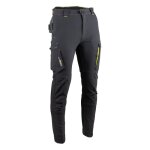 Pantalon de travail multipoches stretch lma utopie noir 46